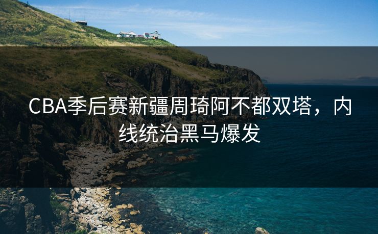 CBA季后赛新疆周琦阿不都双塔，内线统治黑马爆发