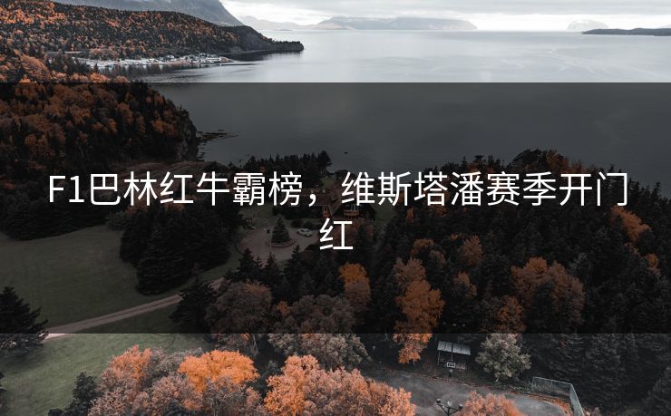 F1巴林红牛霸榜，维斯塔潘赛季开门红