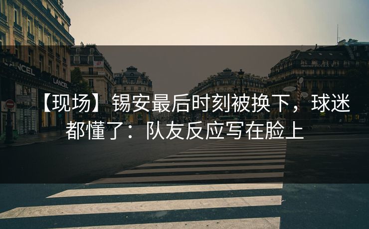 【现场】锡安最后时刻被换下,球迷都懂了:队友反应写在脸上 【现场】锡安最后时刻被换下,球迷都懂了:队友反应写在脸上